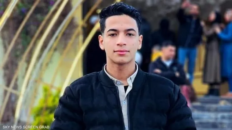 الضحية الطالب إيهاب أشرف (16 سنة)