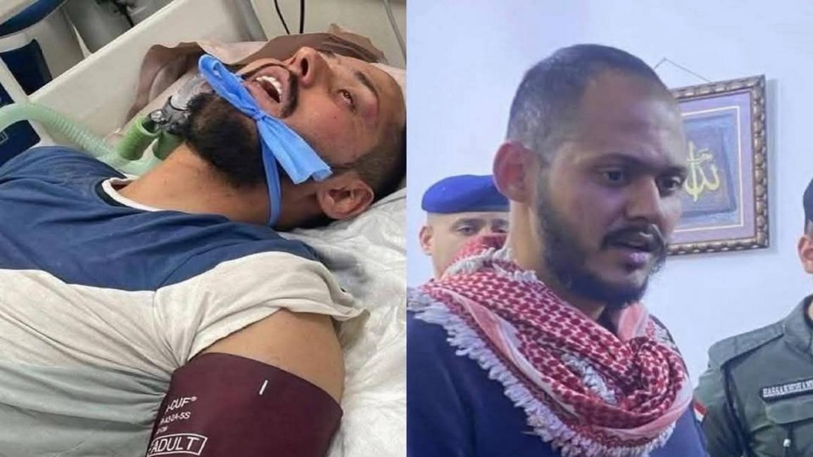 المهندس العراقي بشير خالد في صورة متداولة (فيسبوك)