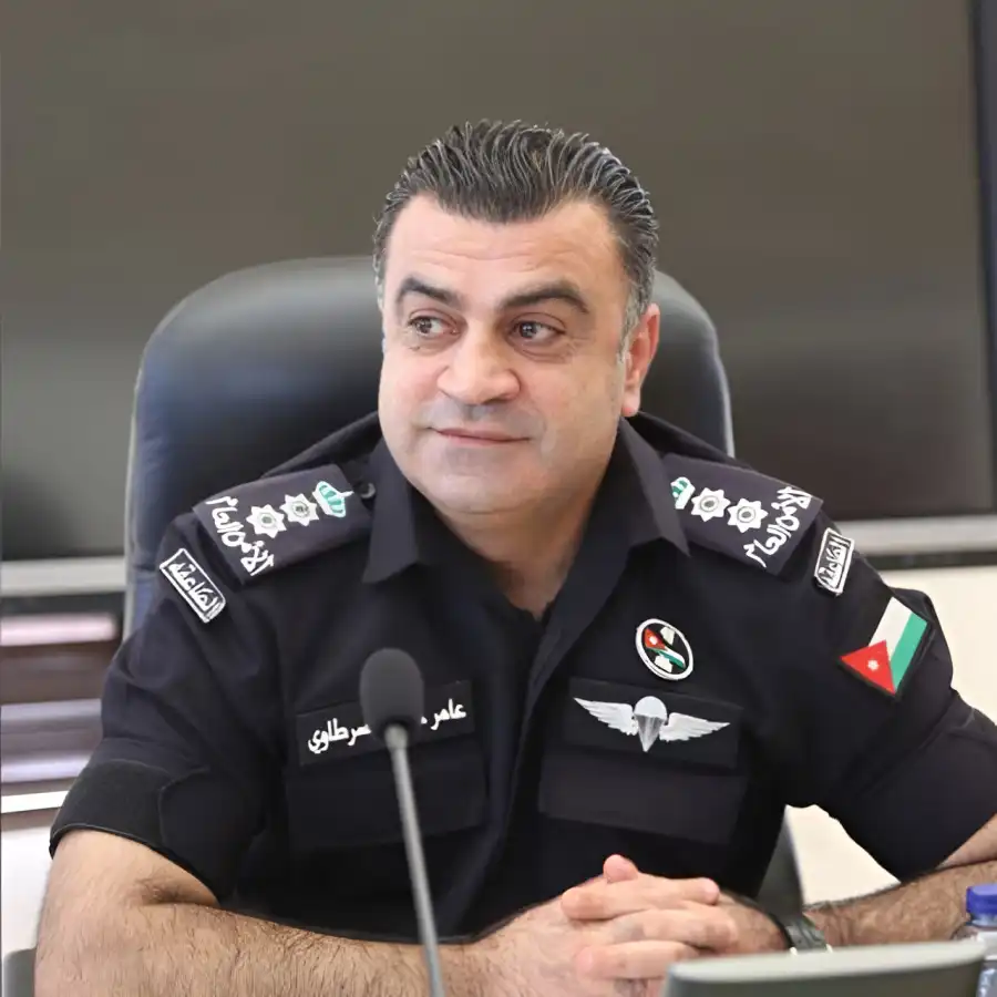 العقيد عامر السرطاوي مدير إدارة الإعلام والشرطة المجتمعية الناطق الإعلامي بإسم مديرية الأمن العام